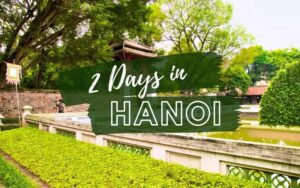 2 days in hanoi