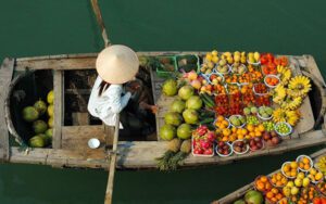 Cai Be Floating Market