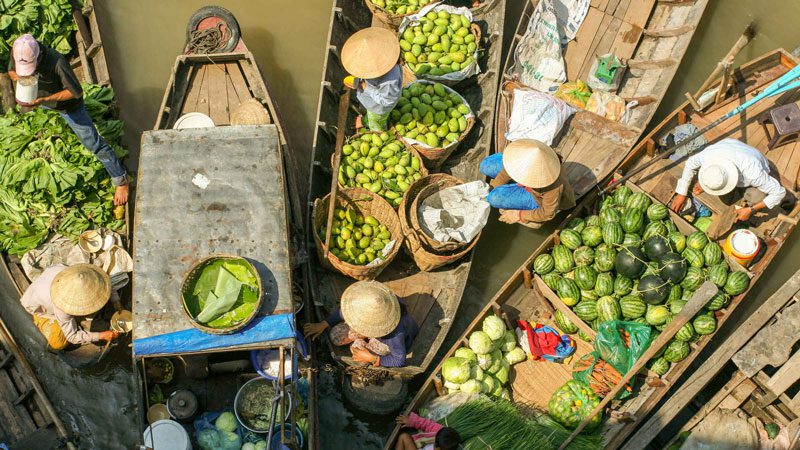 Cai Rang Floating Market