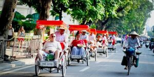 Hanoi Cyclo Ride