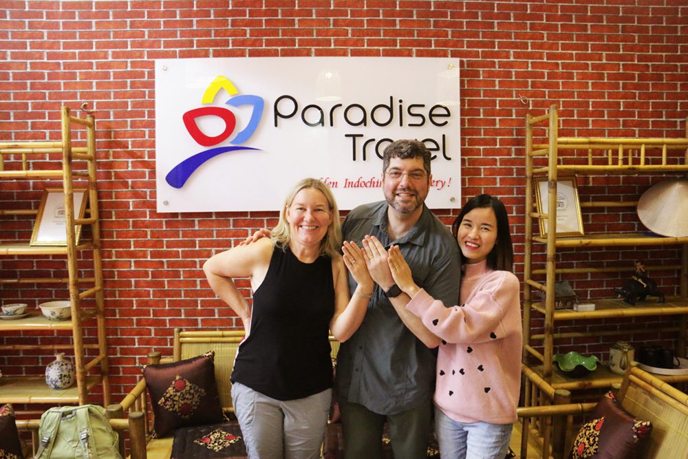 Helen with lovely couple