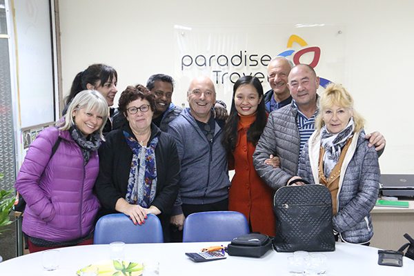 Mme Huong LE et le groupe de M. Myriam SAMARCELLY