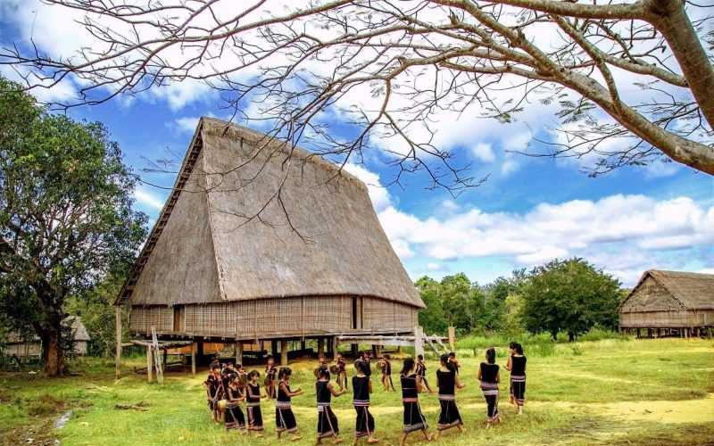 Rong house in Pleiku