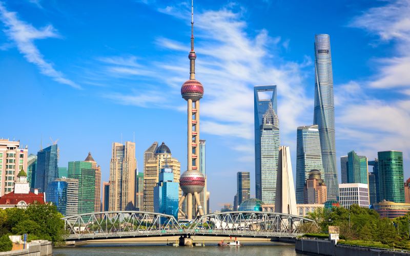 Shanghai skyline