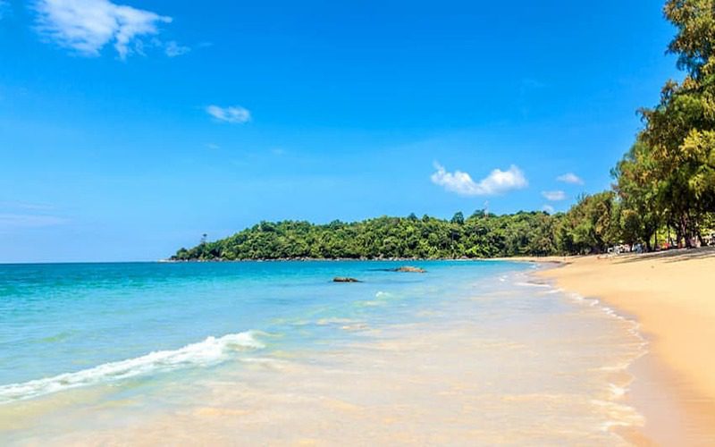 The white-sand beaches of Khao Lak