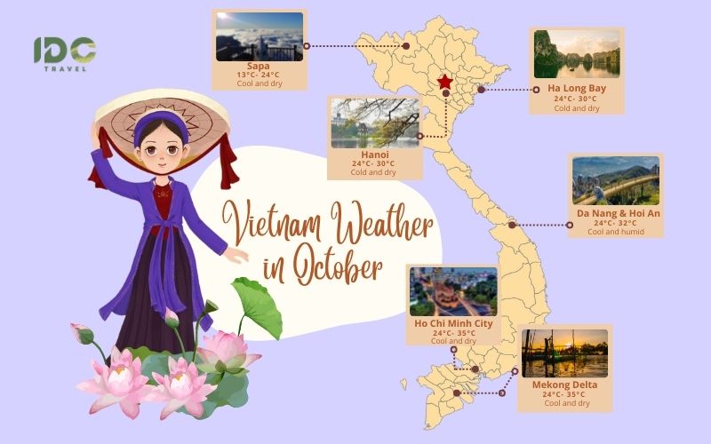 Vietnam in October: Weather and Best places to visit