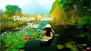 Vietnam travel map