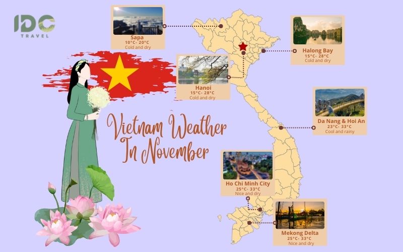 Vietnam in November: Weather and Best places to visit